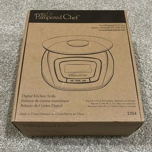 Pampered Chef Digital Kitchen Scale